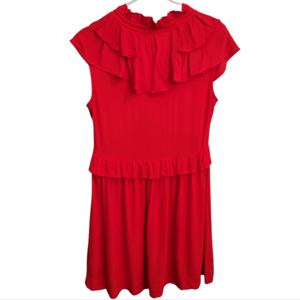 Maje Rutta Ruffled Crepe Mini Dress - Picture 9 of 15